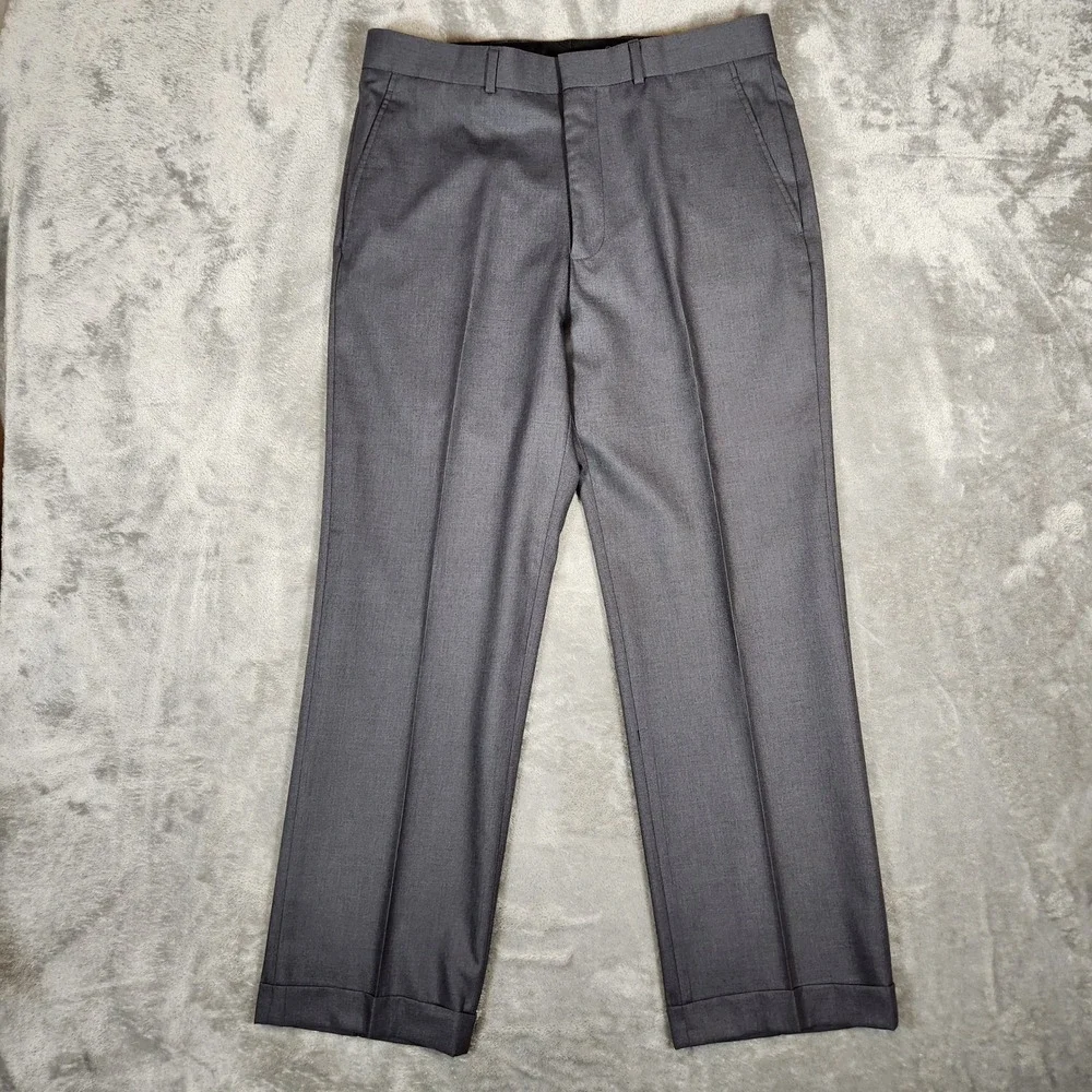 Kenneth Cole 2‎ Piece suit Men's 37R 34X29 Gray Double Vented